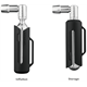 Pompka na naboje CO2 BIRZMAN E-Grip Turn