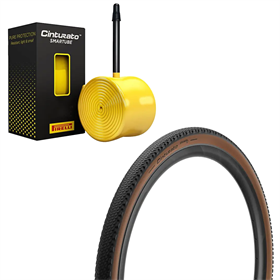 Opona PIRELLI Cinturato Gravel Mixed TLR + Dętka TPU PIRELLI Cinturato SmarTube
